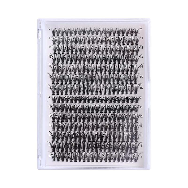 Dosezite brezhibno podaljševanje trepalnic z mešanim pladnjem za trepalnice Sparkling Eyelashes 30D 40D 9–18 mm.