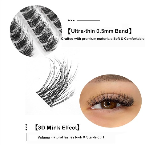 DIY Mega Volume Eyelash Extensions s Pingdu Sparkling Eyelash®
