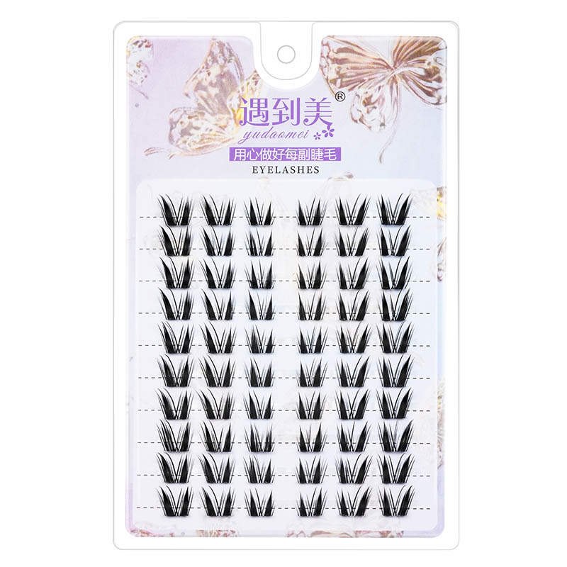 Naravni posamezen lash zlata ribica rep diy diy trepalnice