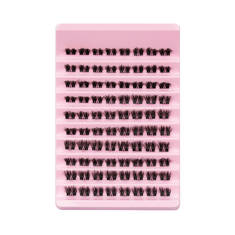Podaljšanje trepalnic Wispy D Curl Individual Lash Cluster